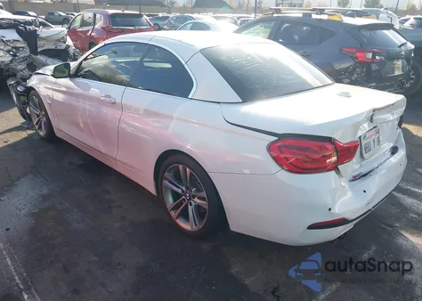 2018 BMW 430I из США, поврежденный, VIN WBA4Z1C5XJEC60236